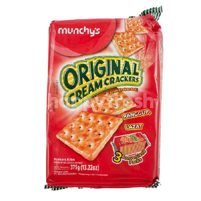 Munchy Original Cream Crackers 375gr