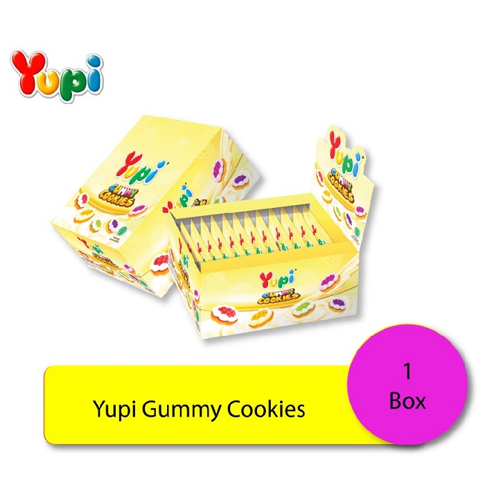 Yupi Gummy Cookies 24x8gr