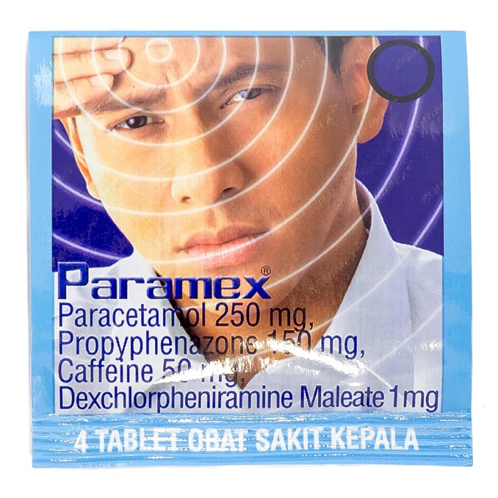 Paramex Obat Sakit Kepala 4 Tablet