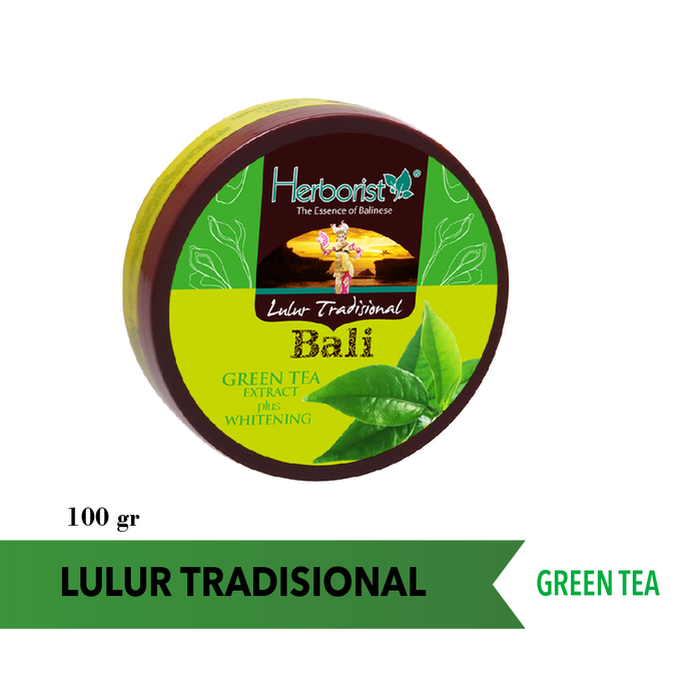 HERBORIST LULUR GREEN TEA 100gr