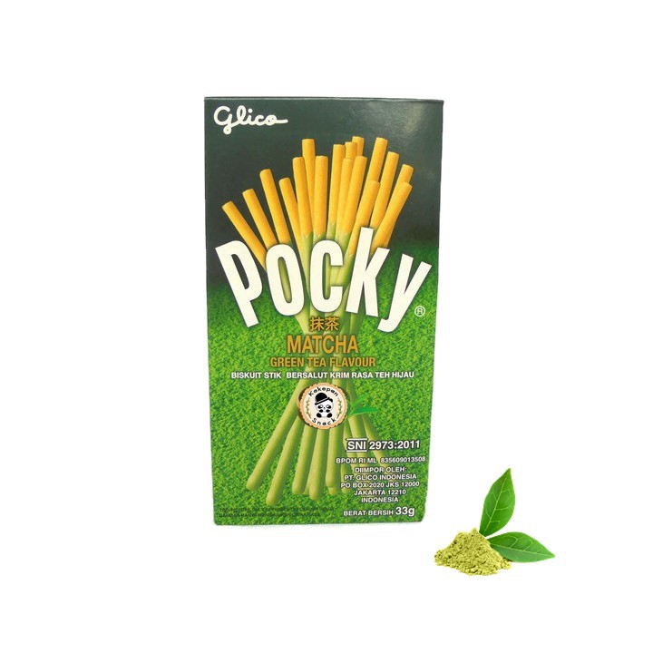 Glico Pocky Matcha Green Tea 33gr 