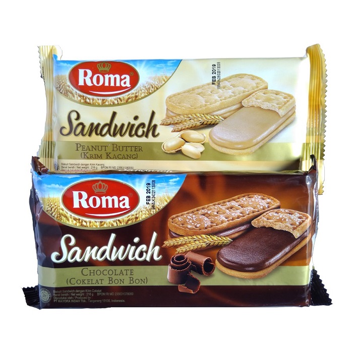 Roma Sandwich 216gr All Variant