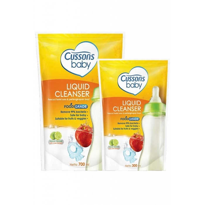 CUSSONS BABY LIQUID CLEANSER POUCH 700 ML FREE 1 300ML