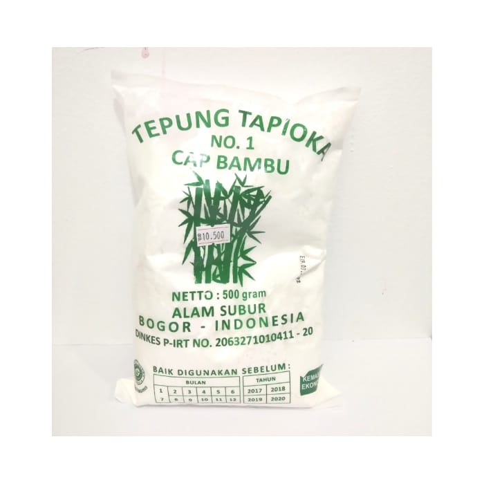 Tepung Tapioka Cap Bambu 500gr