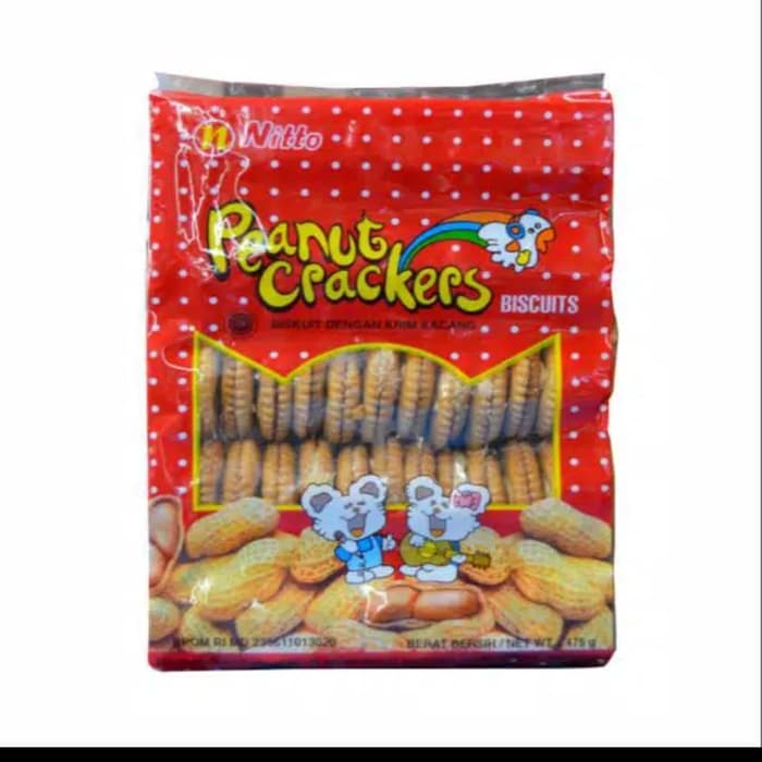 Nissin Nitto Peanut Crackers 475 Gr