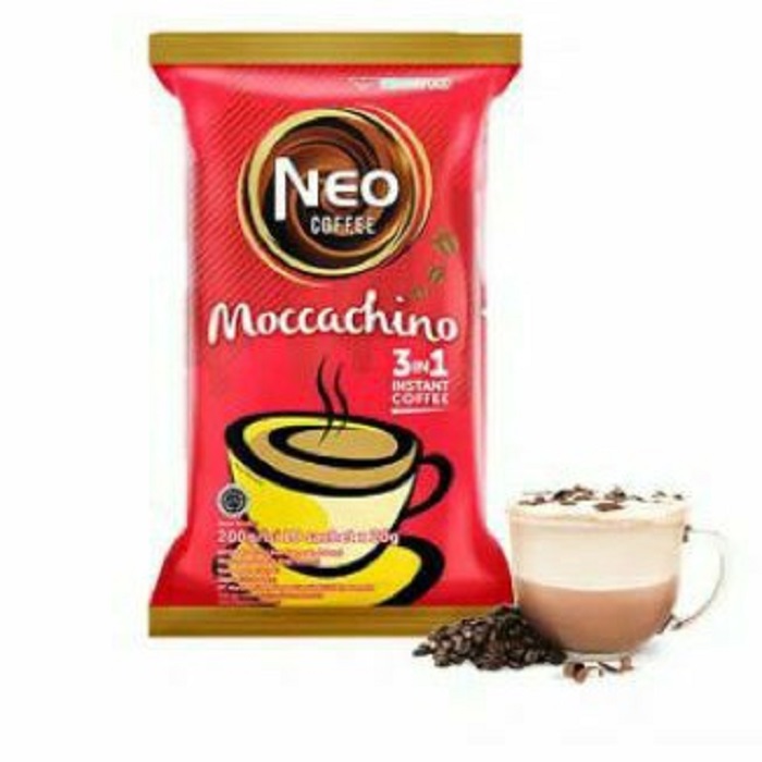Neo Coffee Moccachino Kemasan 10x20gr