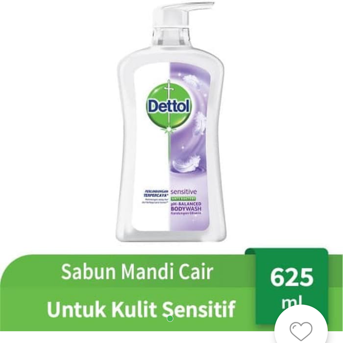 Dettol Body Wash Sensitive 625ml