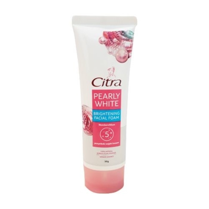 Citra Facial Foam Pearly White 100g