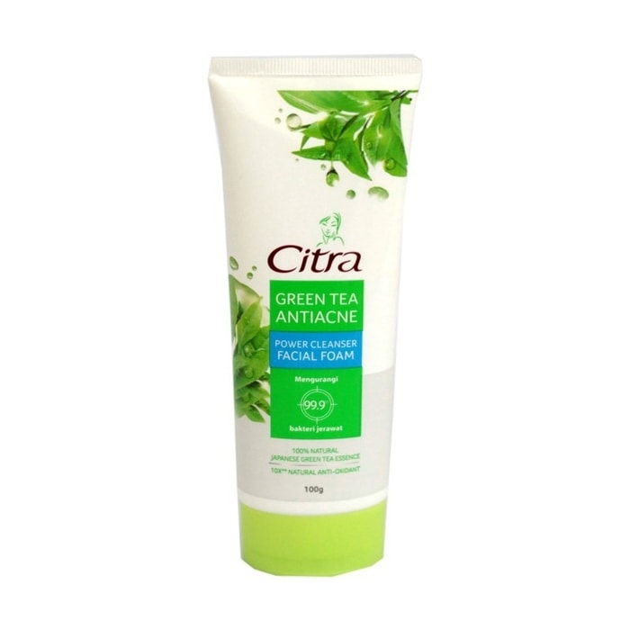 Citra Green Tea Antiacne Facial Foam 100G
