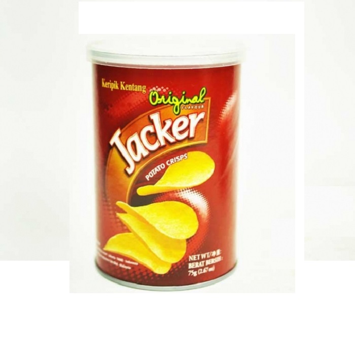 Jacker Potato Crisps Original 75gr