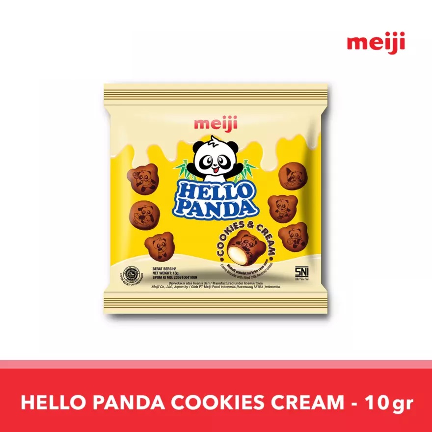 Meiji Hello Panda Cookies & Cream 10gr