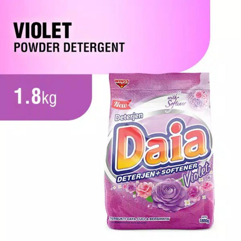 Daia Detergent Violet 1.8kg 