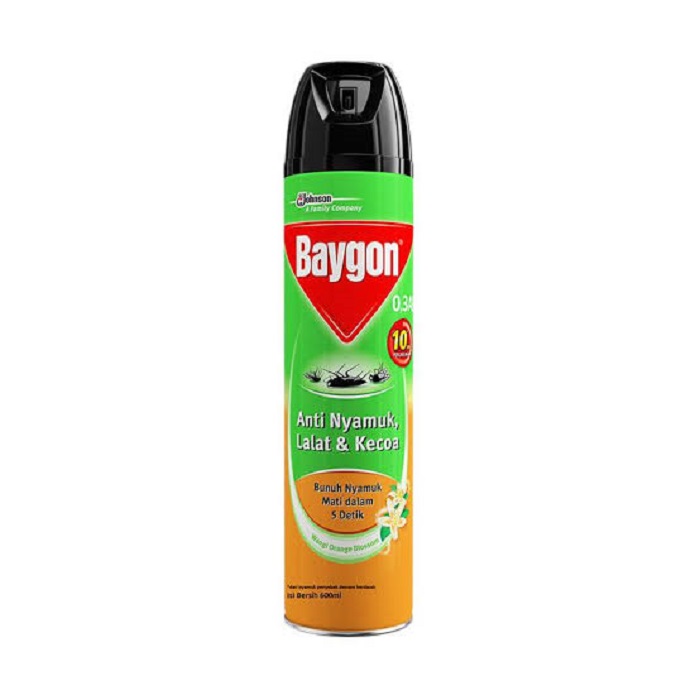 Baygon Spray Natural Orange 600ml
