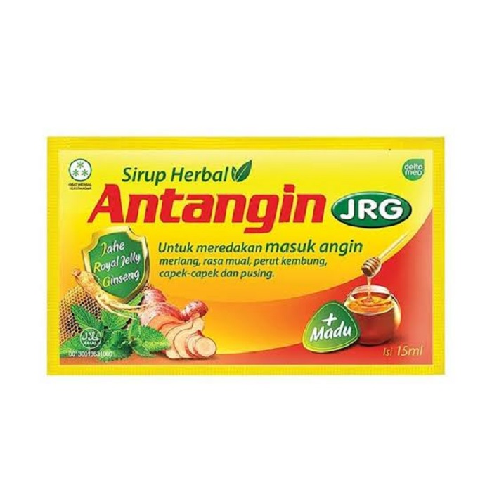 Sirup Herbal Antangin +Madu 15ml