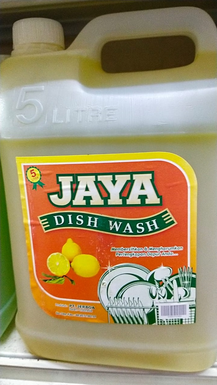 Jaya Dish Wash Lemon 5 Liter