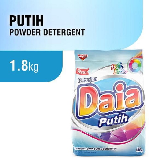 Daia Powder Detergent Putih 1.8Kg