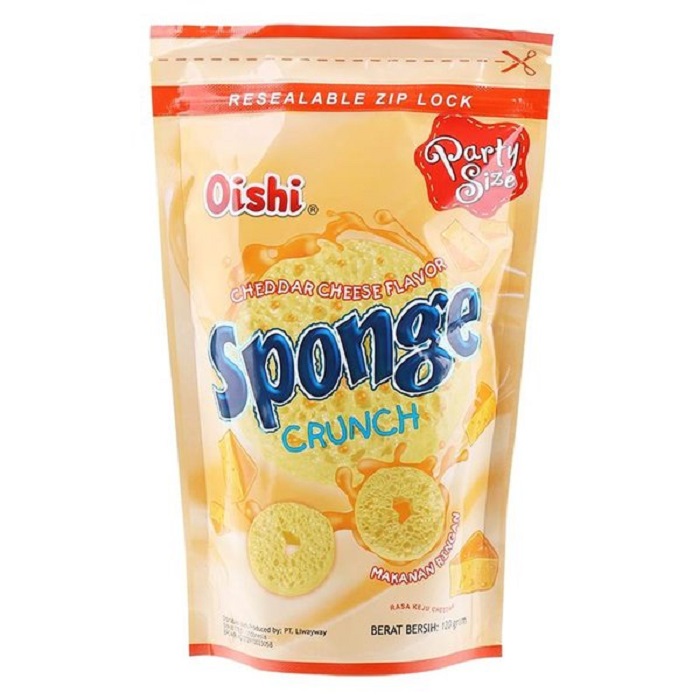 Oishi Sponge Crunch Chesee 120gr