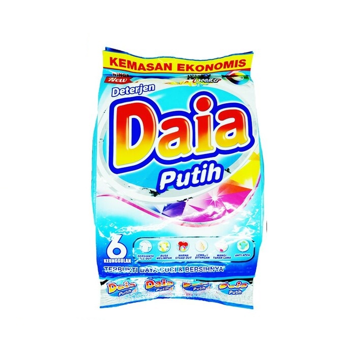Daia Detergent Softener Bubuk Putih 565gr