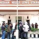 HIKMAH LUTRA Gelar Aksi Unjuk Rasa, Sampaikan 3 Tuntutan dan Segel Kejari