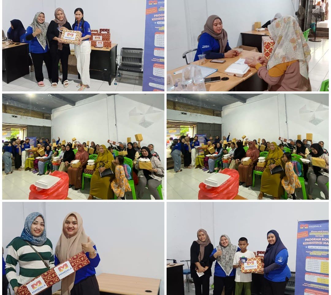 Gathering Konsumen Mandala Finance Makassar (dok: Ekh)