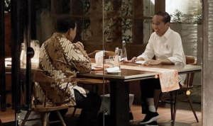 Jokowi dan Prabowo makan malam bersama (dok: ig/prabowo)