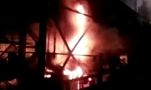 Ledakan tungku di IKIP (dok: ag)