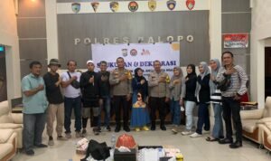 Perkuat Kemitraan dengan Insan Pers, Kapolres Palopo Hadiri Peringatan HPN 2024