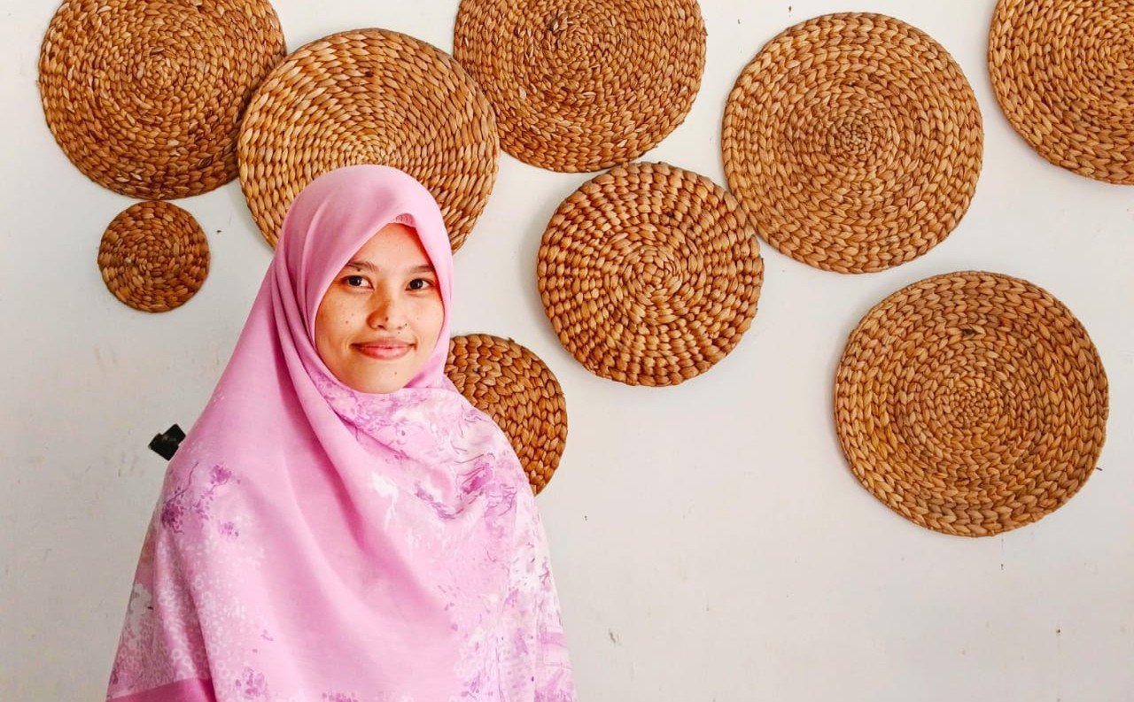 Dian Mutmainnah, aktris dakwah kampus (dok: indeksmedia)