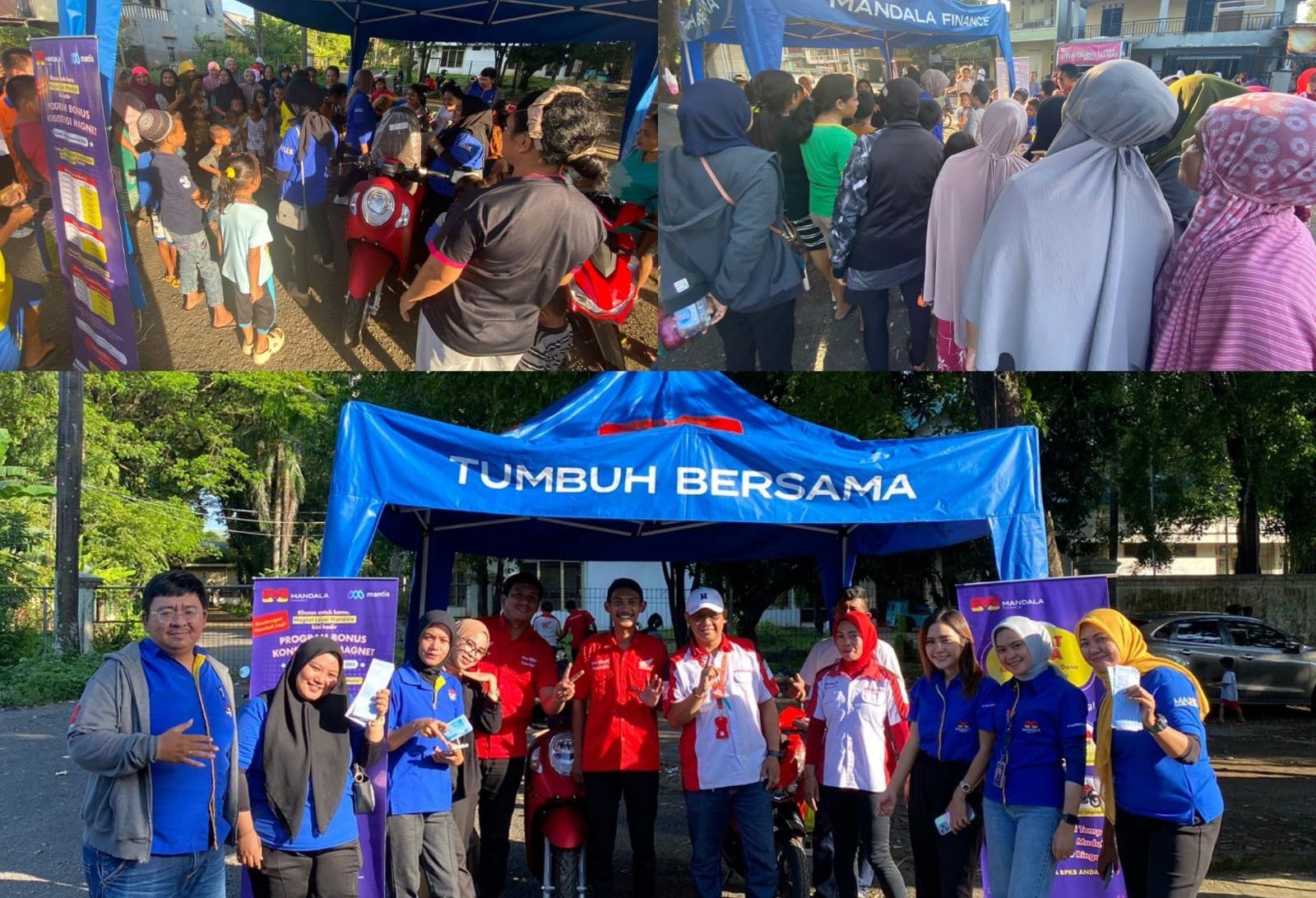 Mandala Finance berkerja sama dengan Dealer Honda Bintang Kharisma Jaya Makassar (dok:ek)