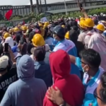 Lautan Buruh Gelar Unjuk Rasa Berteriak Menuntut Keadilan di IMIP