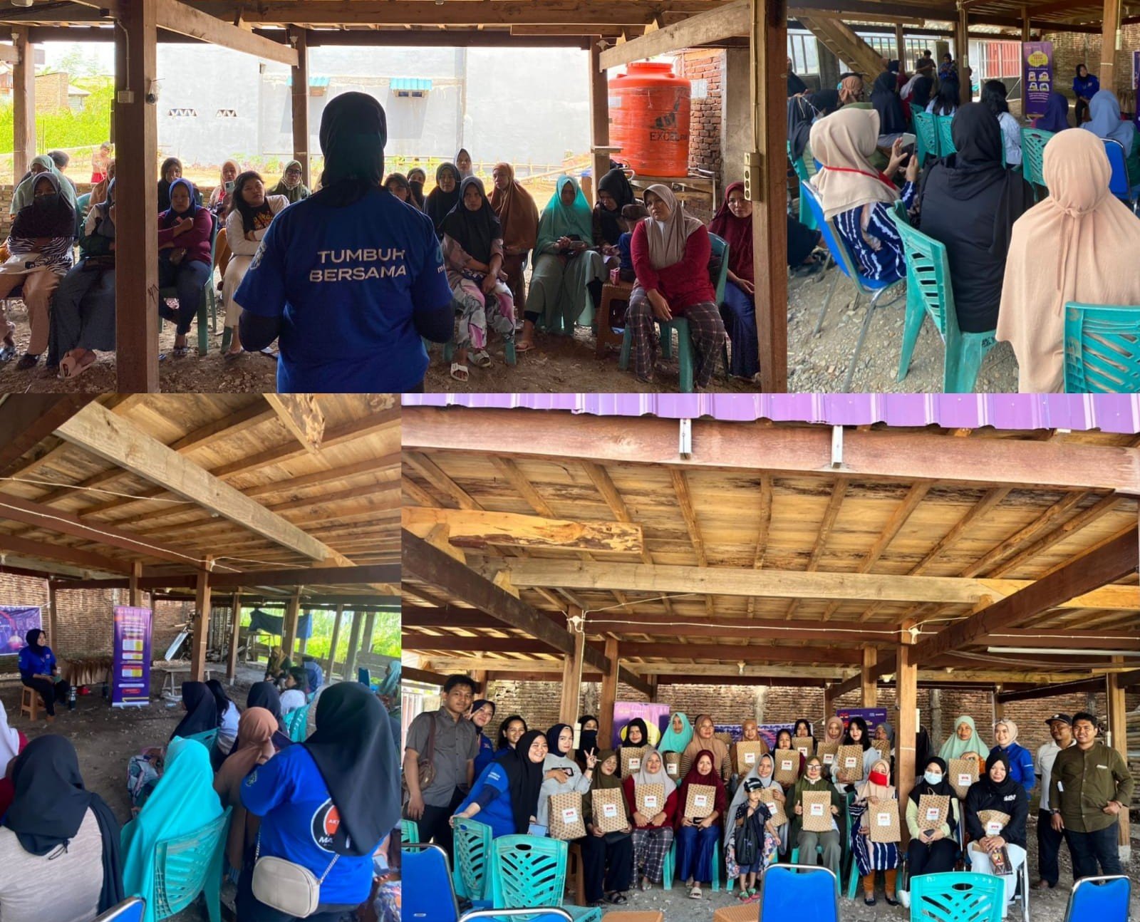 Gathering agen Mandala Finance di Kecamatan Manggala (dok: ek)