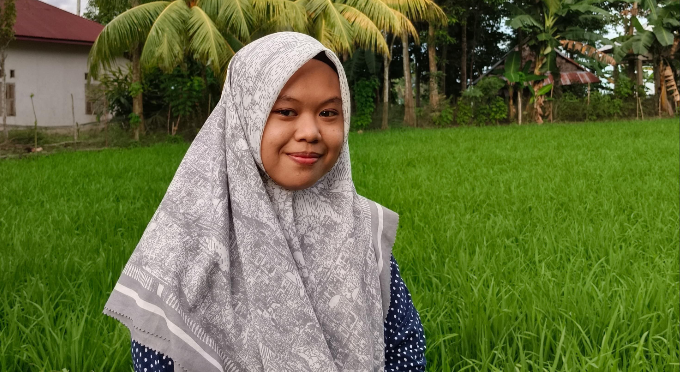 Anjelih, aktivis dakwah kampus (dok: pribadi)