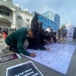 Hari Bumi, WALHI Sulsel dan Komunitas Green Youth Movement Soroti Tambang Nikel