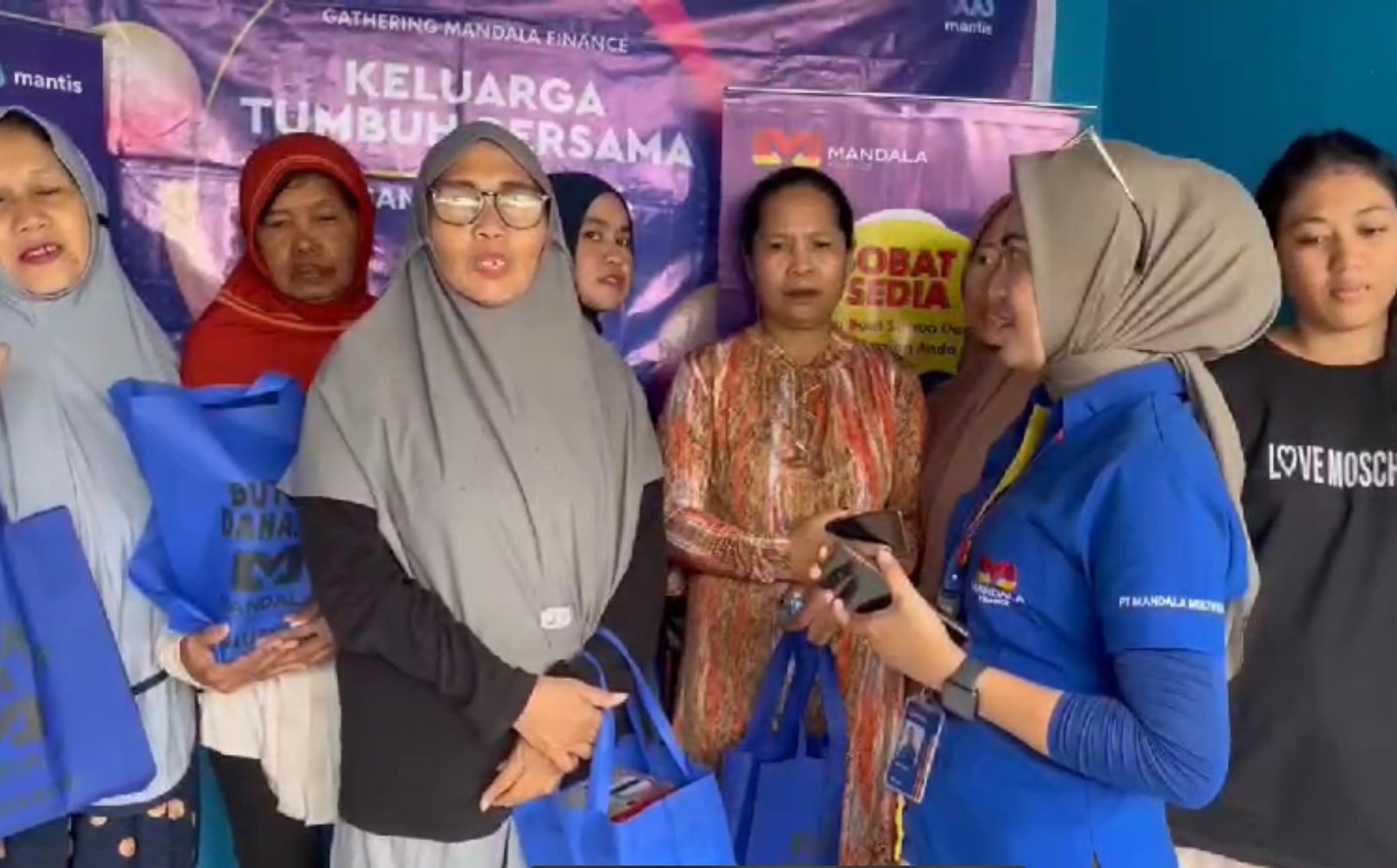 PT Mandala Finance gelar acara Gathering Agen titik 1 Biringkanaya (dok: ek)