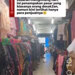 Viral! Pasar Tradisional Kosong Pengunjung Jelang Lebaran, Netizen Bilang Begini