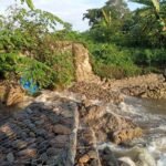 Belum Setahun, Pintu Klep Saluran Pembuangan Sungai Margolembo Lutim Rusak