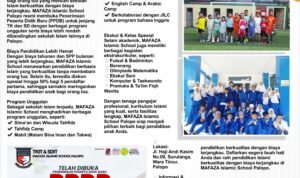 MAFAZA Islamic School Palopo Buka PPDB: Program Unggul, Biaya Terjangkau!